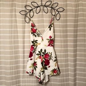 NWT Forever-21 Floral Romper